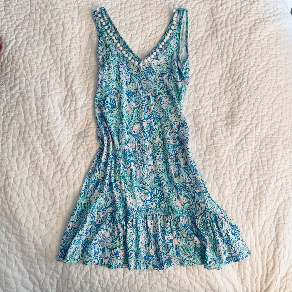 Lilly Pulitzer Camilla Surf Blue Soleil Dress